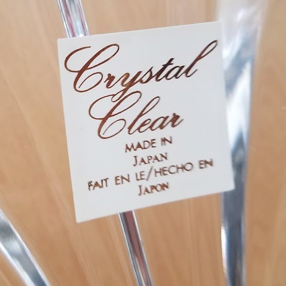 Japan Large Crystal Bowl ~ Large Serving Bowl ~ Fruit Salad Bowl ~ Centerpiece - Picture 6 of 6